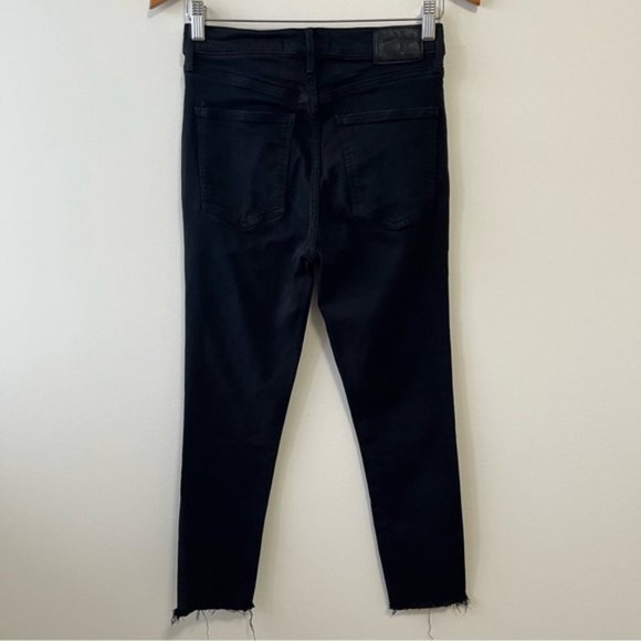 Aritzia Denim Forum 'The Lola' High Rise Skinny Crop - Picture 3 of 7
